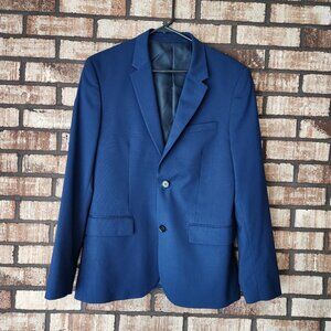 Men's H&M Skinny Fit Blue Blazer 38R